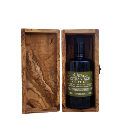 Estuche y Botella La Garrofera 500ML